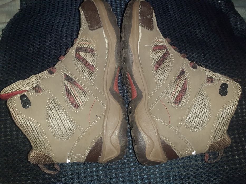 Ботинки женские термо Regatta isotex 39 кожанные коричневые зимние