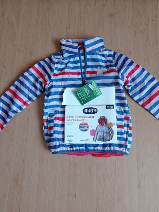 Letnia kurtka przeciwdeszczowa 122-128