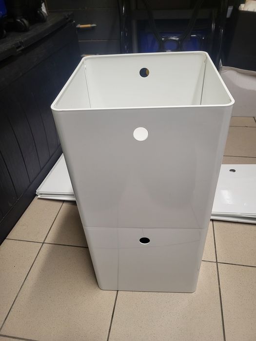 IKEA kUGGIS pudełka  plastikowe  biale.Organizery do kallaxa