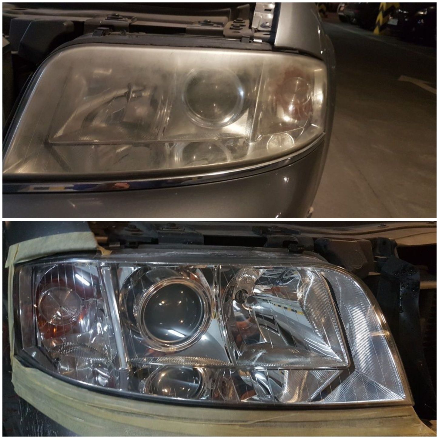 Polerowanie reflektorów/lamp z dojazdem do klienta