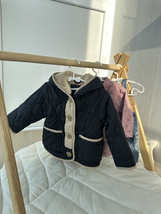 Куртка дитяча Zara чорна