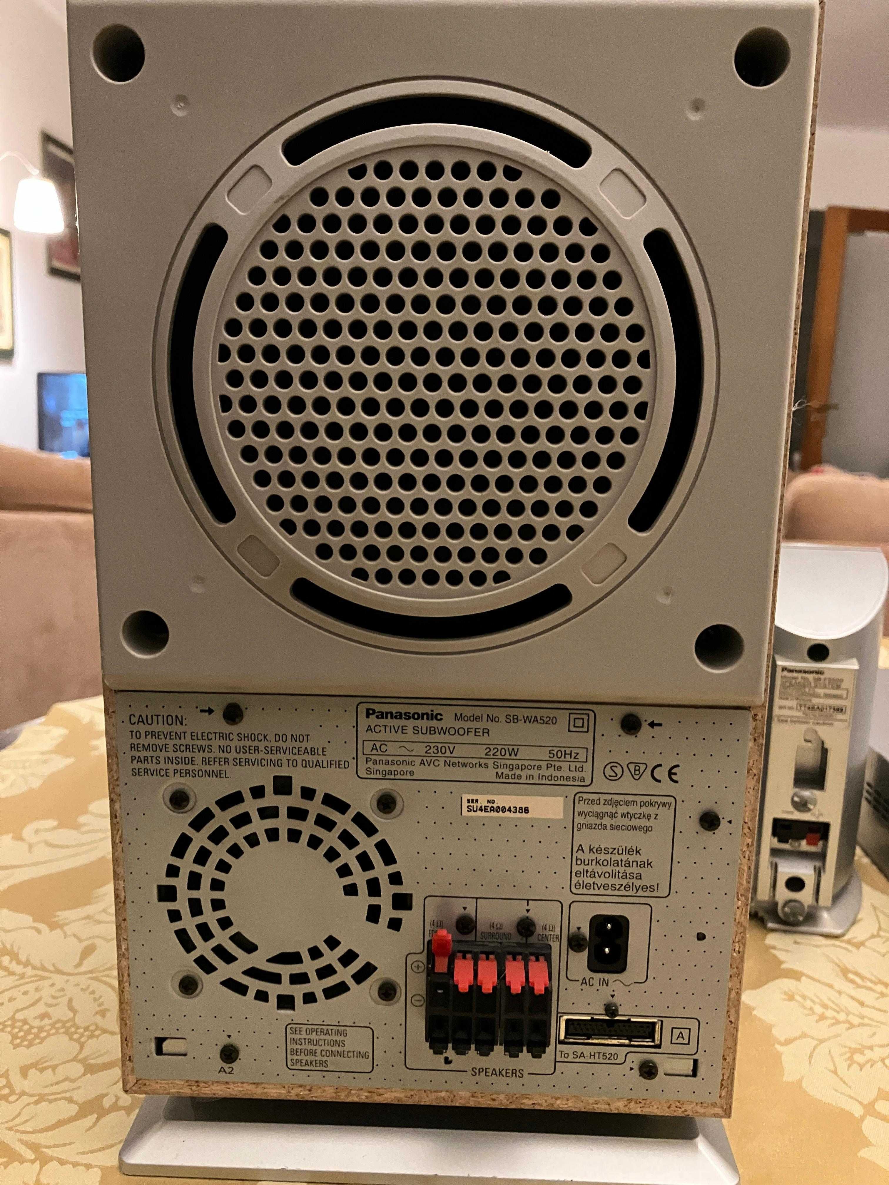 Sistema de Som Surround Panasonic