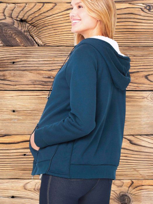 Zimowa ciepła bluza 3w1 dla dwojga, ciążowa