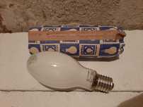 Lampa rtęciowa Polamp LRF 250W E40 żarówka stara biała duża PRL 1