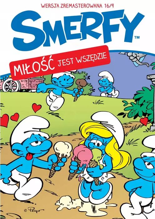 Smerfy. Miłość jest wszędzie, DVD. Cass film. Nowy Produkt