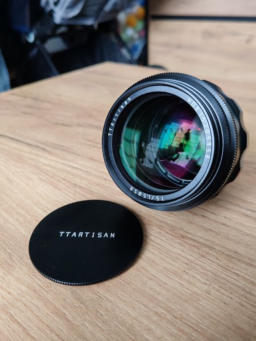 TTartisan 75/1.5 m42 biotar replika, stan igła