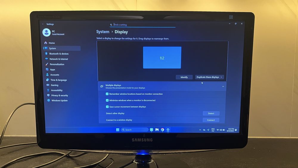 Monitor Samsung 22 cale B2230H full hd