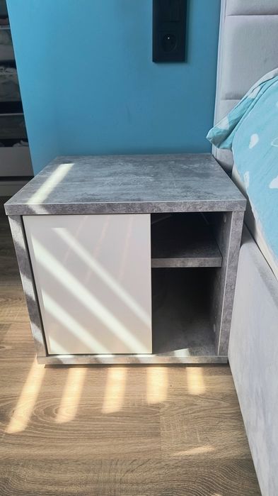 Dwie Szafki nocne imitacja betonu