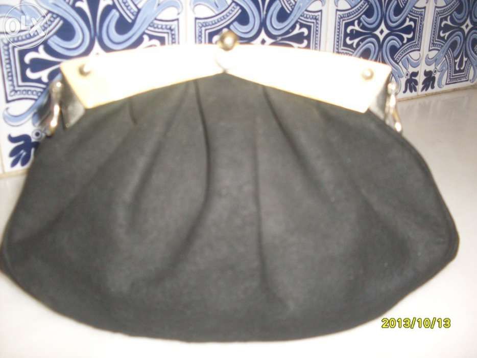 Carteira/Bolsa ou Pochette Vintage em camurça