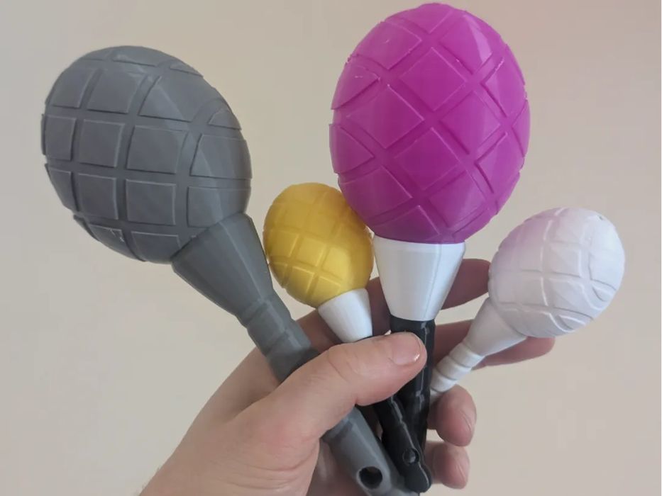 Maracas Divertidas de 'Poop' para Agitar