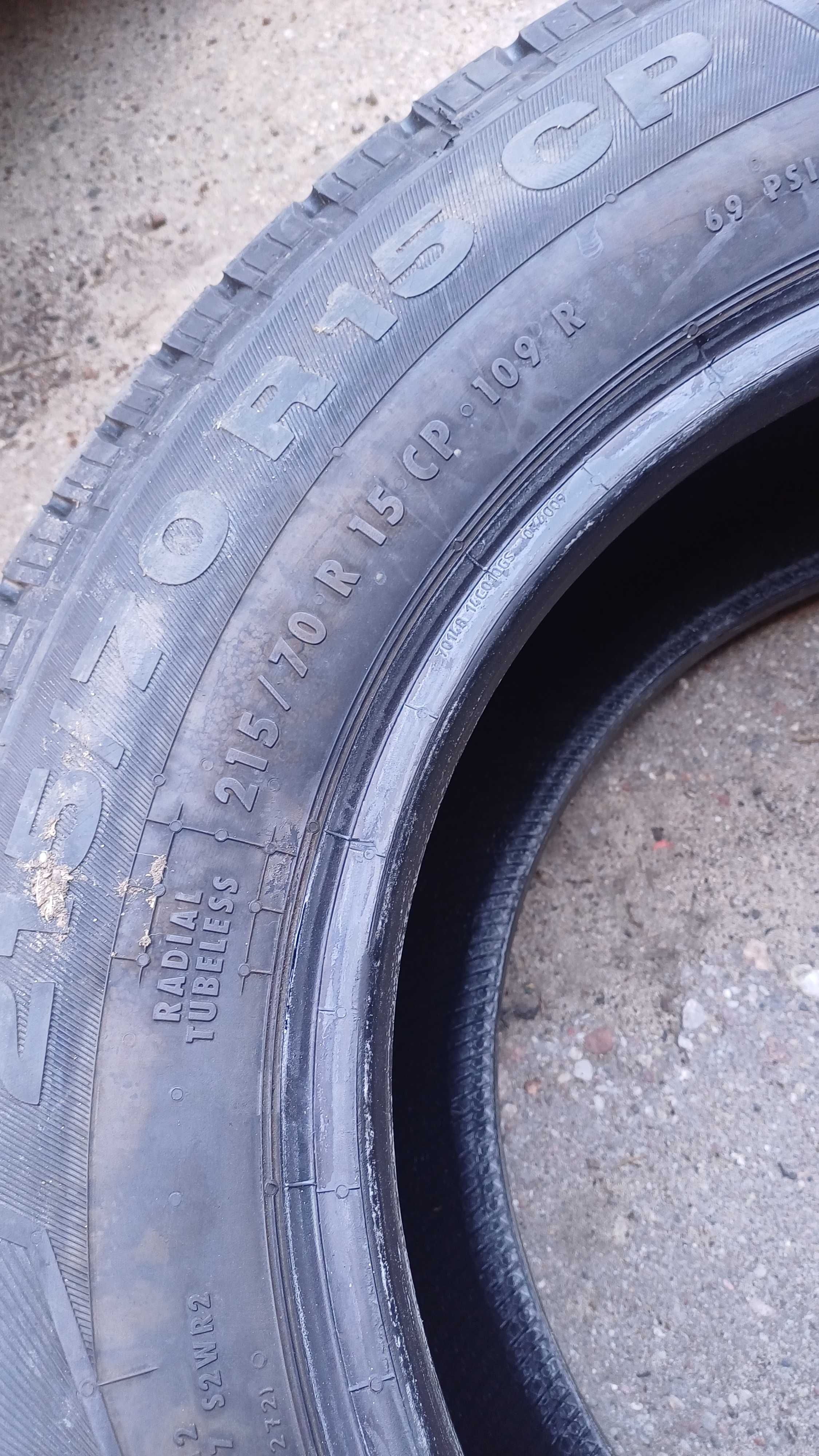 Continental VancoCamper 215/70 R15C 109R 2023r Demo