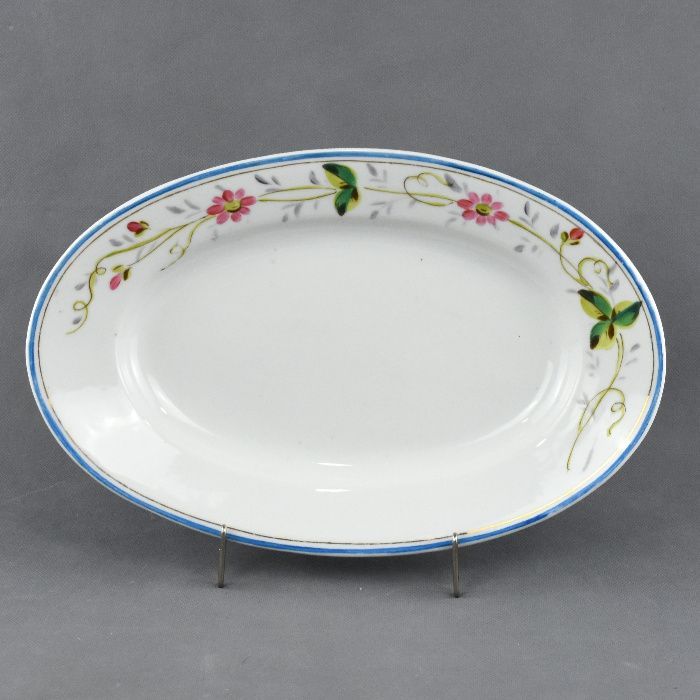Par de travessas porcelana Vista Alegre, finais do séc. XIX