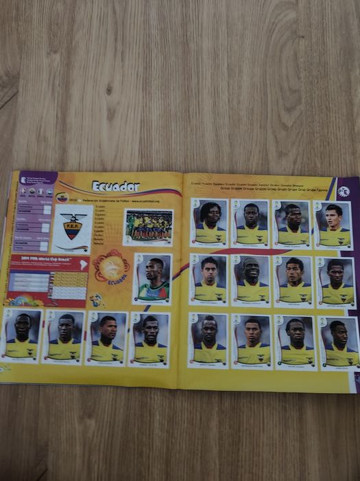 Caderneta do mundial Brasil 2014