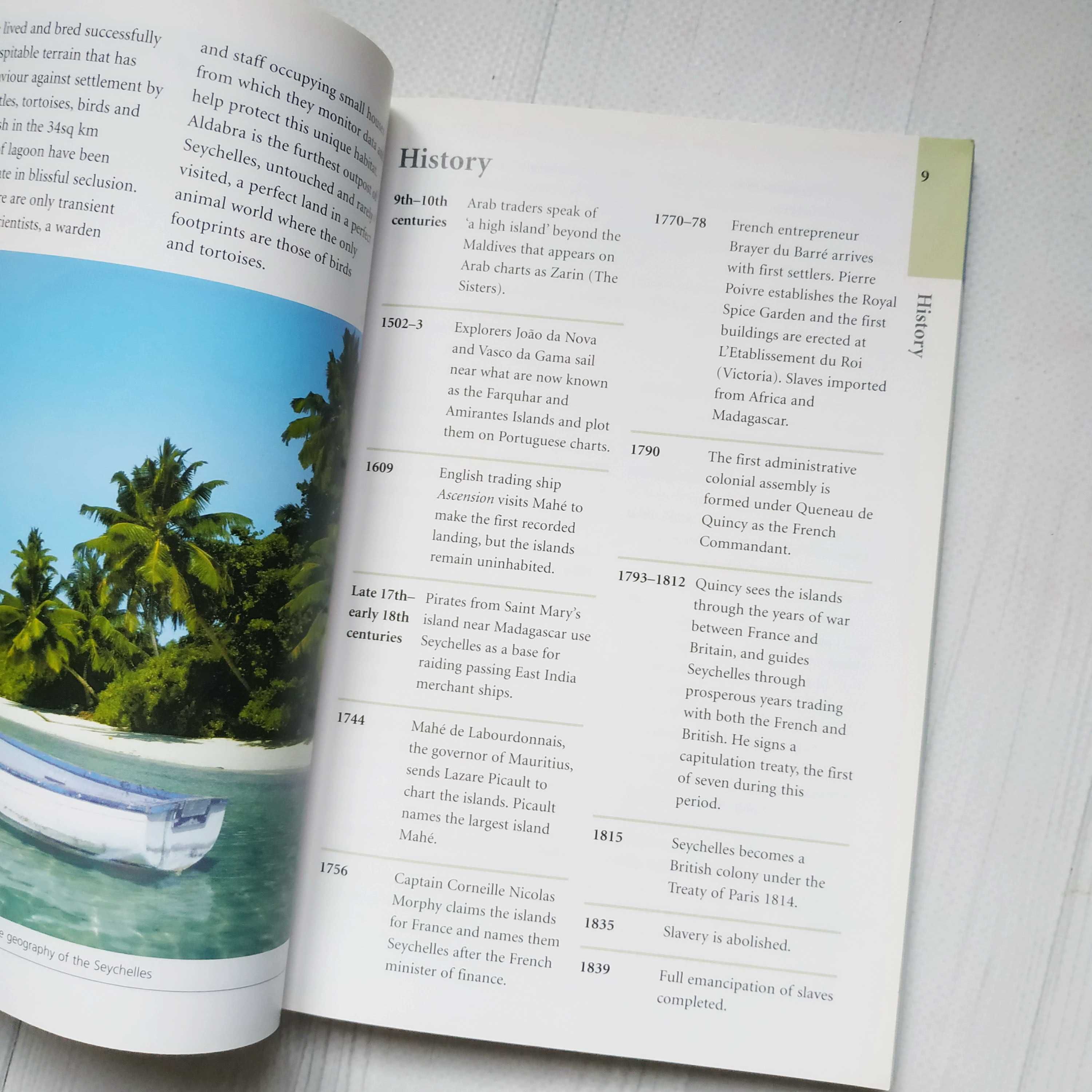 Книга на английском туризм Сейшелы