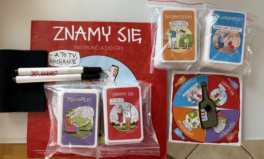 Gra planszowa znamy się. Gierki małżeńskie