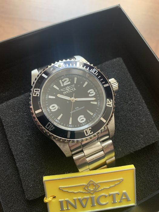 Чоловічий годинник Invicta Pro Diver - 46 мм, сталь (47160)