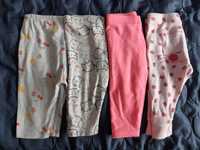 Getry, legginsy 4 pary, r. 62/68