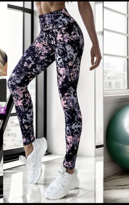 Легінси з кишенями S-M