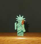 minifigurka Lego City Statua Wolności Lady Liberty