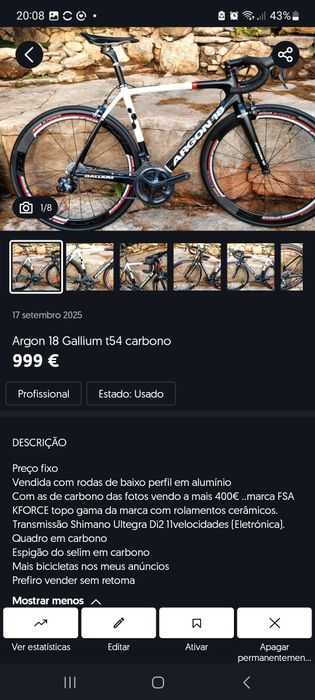 Mafrabike Bicicletas de estrada carbono oportunidade