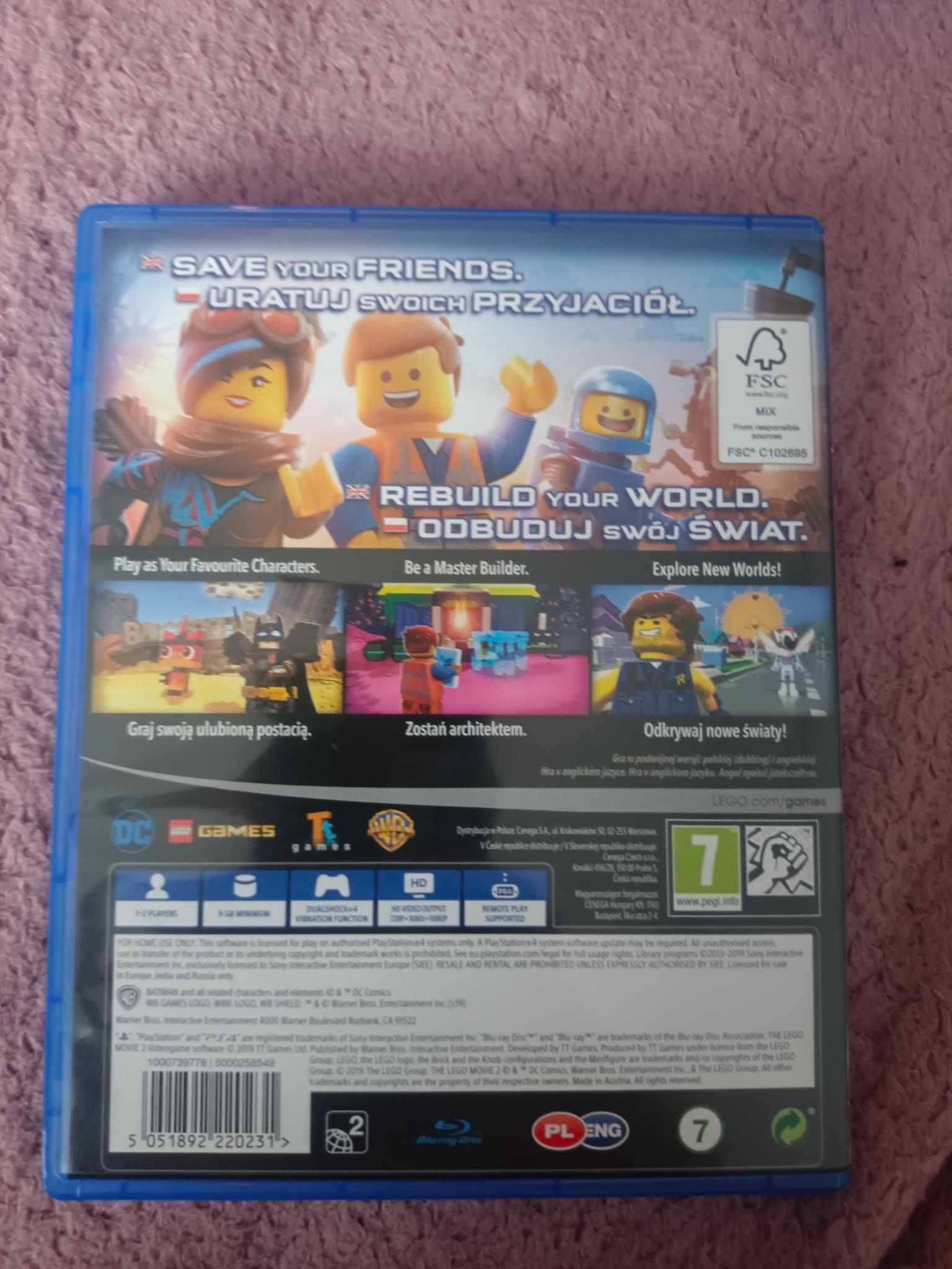 Gra Lego Movie PS4