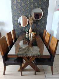 Stół z krzesłami Vinotti