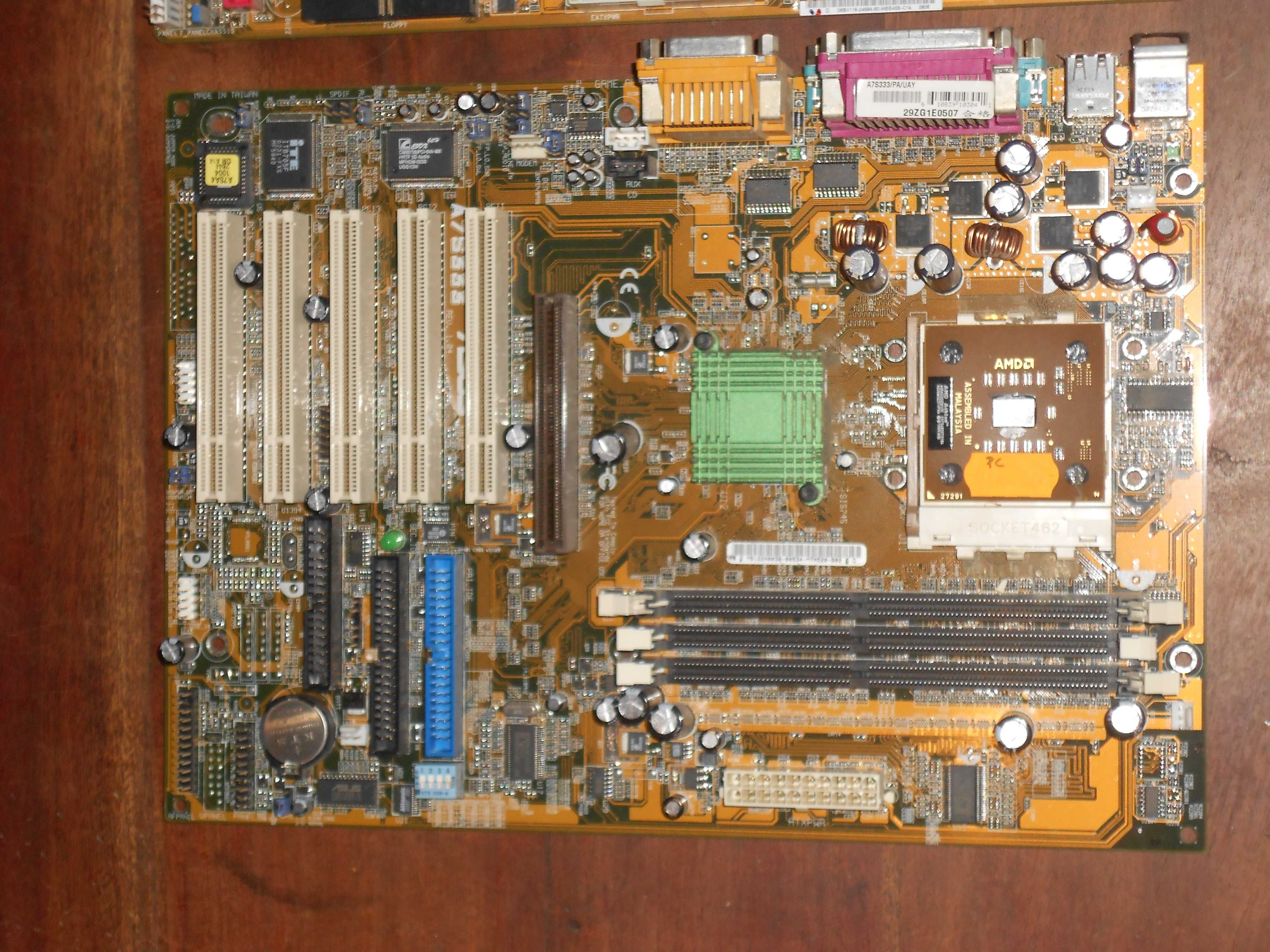 Motherboard PC antigas vintage Asus