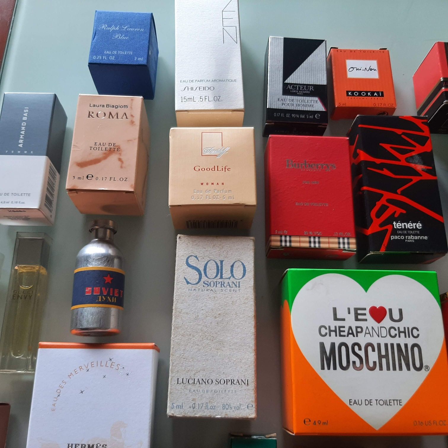 Miniaturas de Perfumes Antigos
