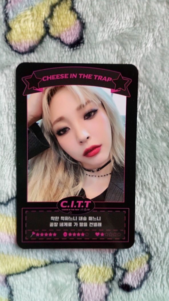 Moonbyul C.I.T.T karta photocard pc kpop