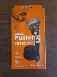 Gillette fusion, станок + підставка, +1 катрідж