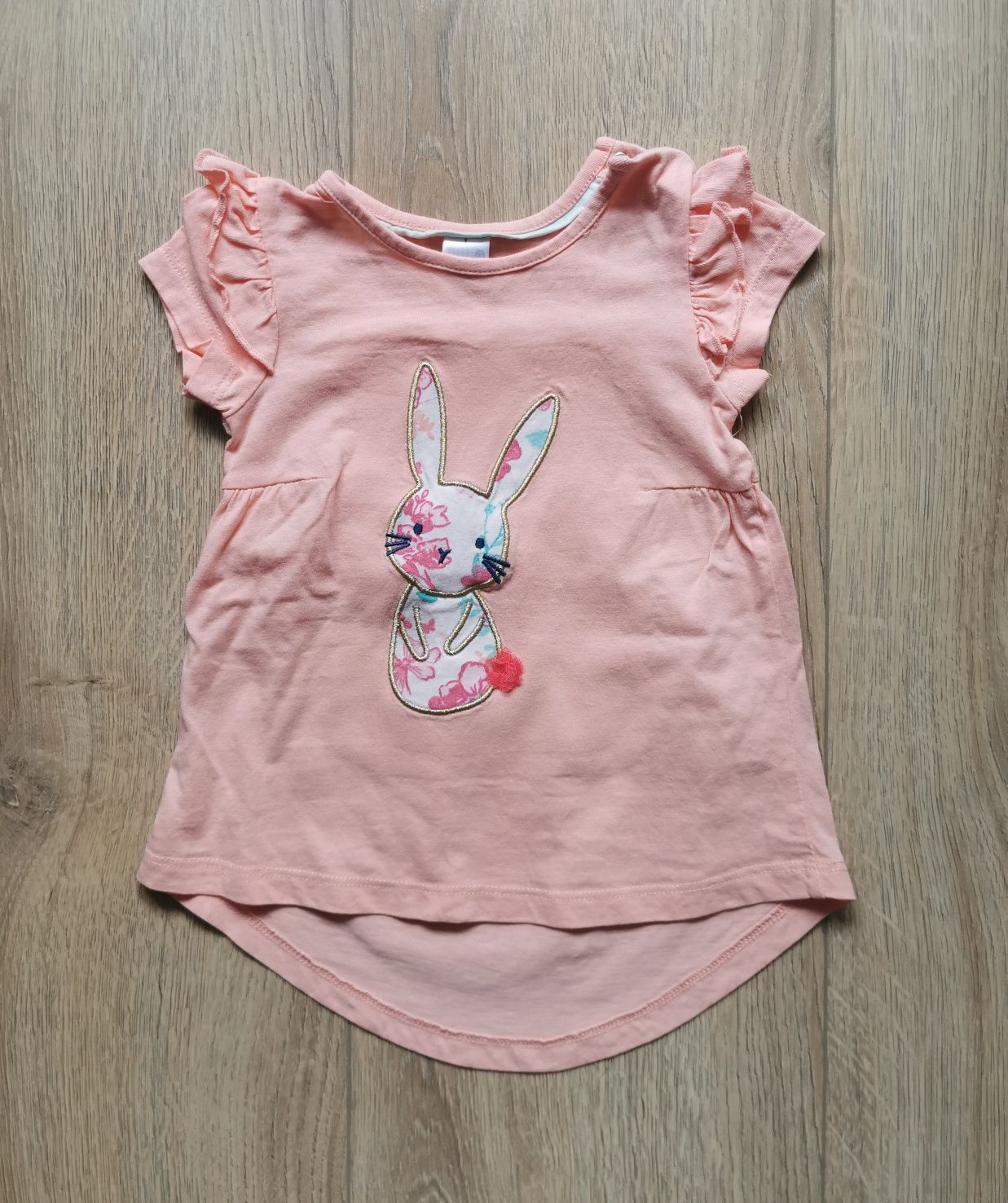 Komplet bluzeczka leginsy i opaska baby Club C&A, rozmiar 74