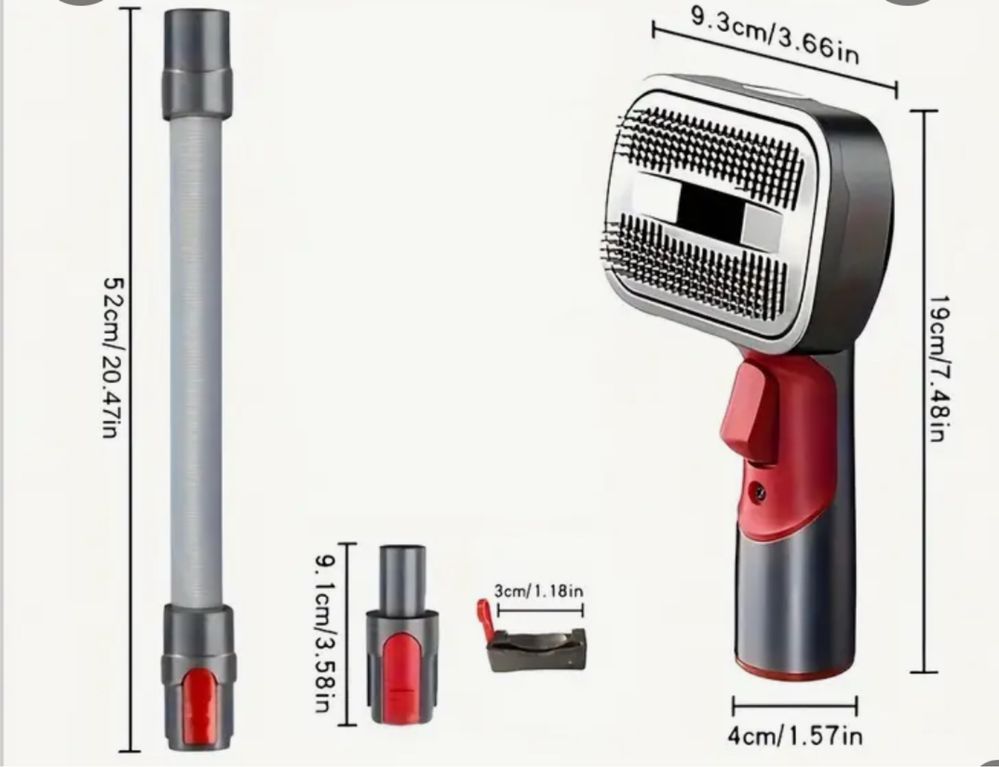 Zestaw do usuwania siersci ze zwierzat dyson v7,v8,v10 slim v11 v15 g5