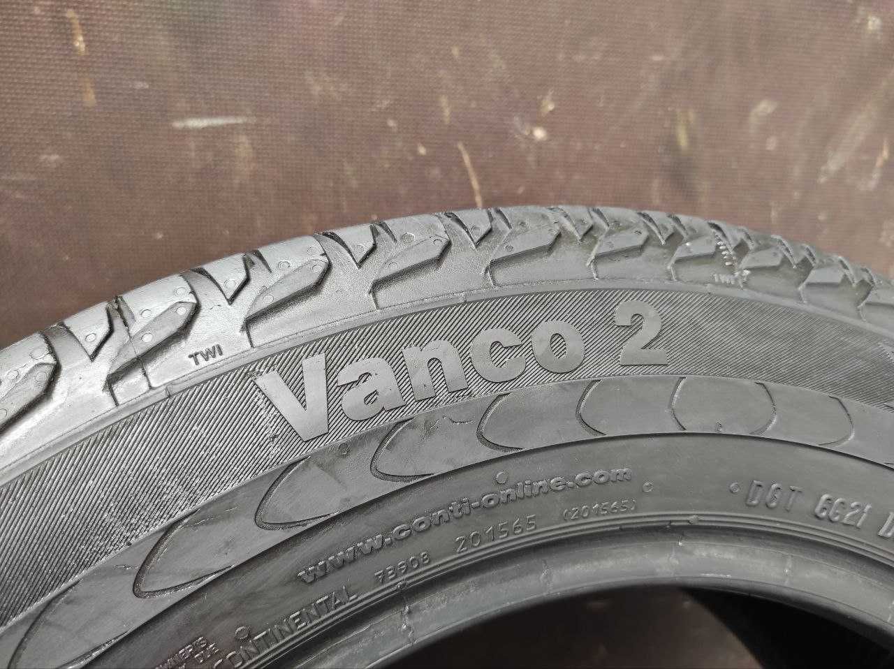 Continental Vanco 2 195/65r16c 7,3-7,6мм, ЛЕТО Привезены из Германии