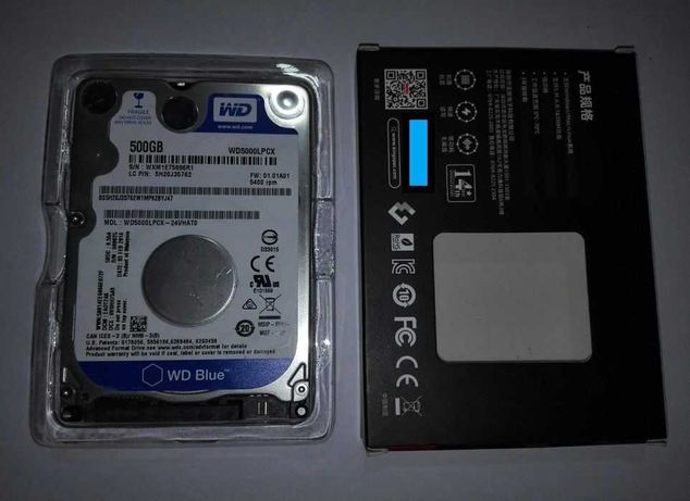 Disco HDD Interno WD Blue (500 GB - SATA - 5400 RPM), usado