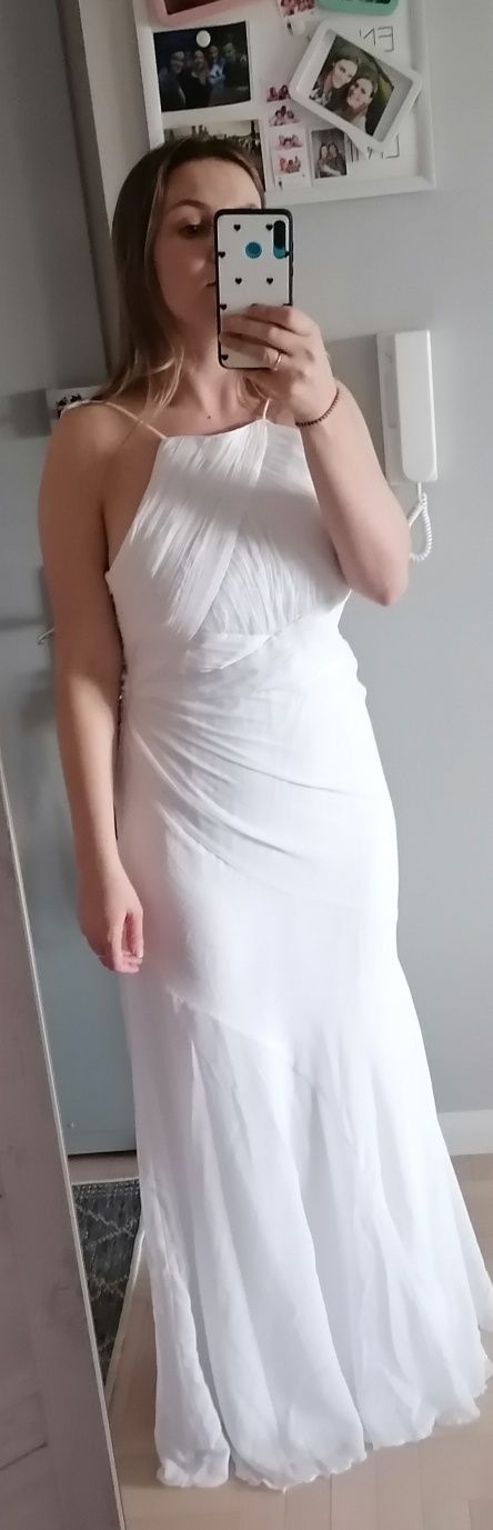 Biała suknia ślubna rozm. S Asos
