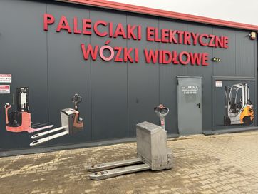 Paleciak elektryczny Linde T 20 Inox 2000 kg wózek kwasodporny