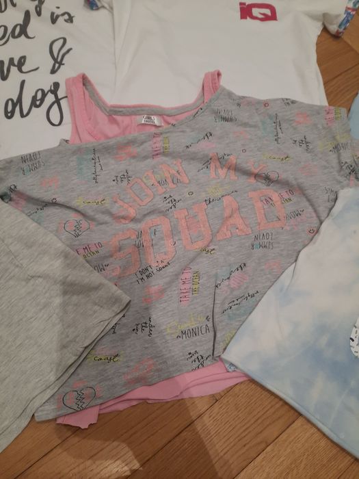 Krótki rękaw dziewczynka 146