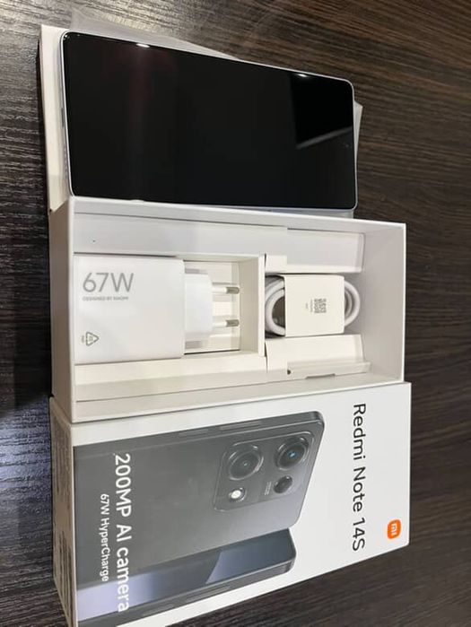 Xiaomi redmi note 14s, оригинал,NFS, 8/256, гарантия, с евровилкой