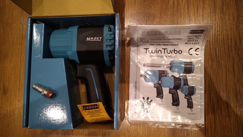 Klucz pneumatyczny Hazet Twin Turbo 2200Nm.