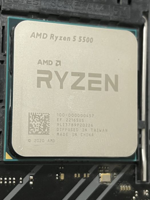 Комплект B450m R5 5500+кулер 32gb RAM