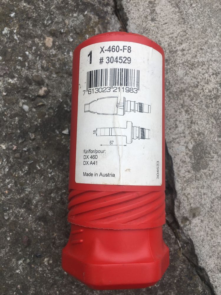 Hilti. Osadzak DX460. Głowica.