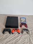 Playstation 4 PS4 zestaw 4 pady i gra