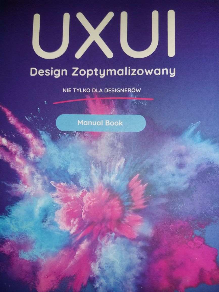 Uxui zoptymalizowany manual book