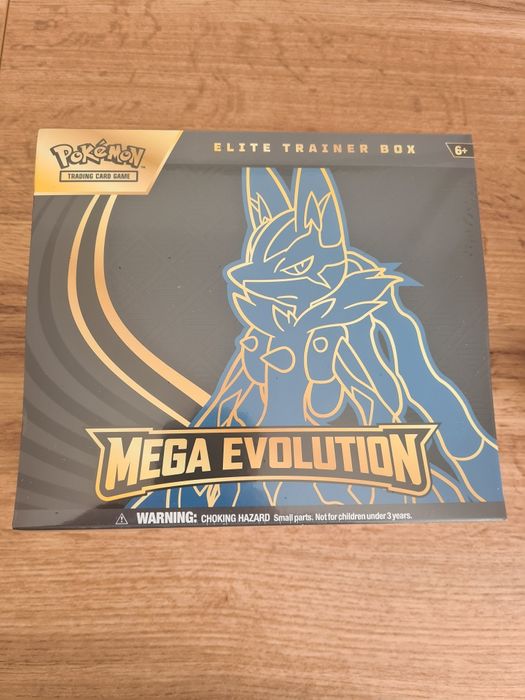 Mega Evolution Booster Box, ETB Premium Collection Black White Pokemon