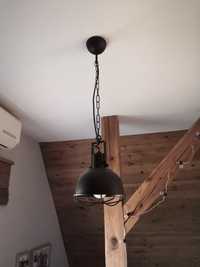 Lampa loftowa industrialna e27