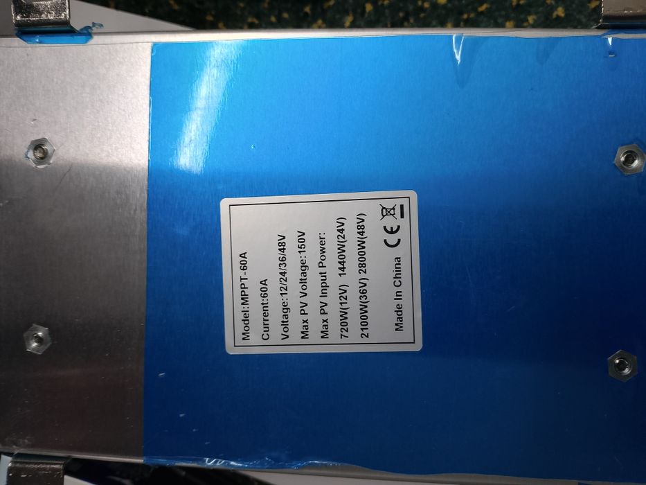 Regulator pv 60A do fotowoltaiki