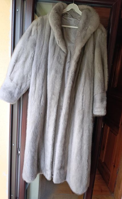 Futro naturalne z norek L/XL