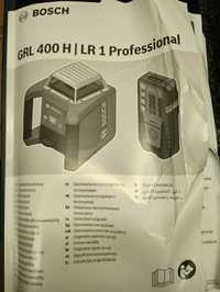 Laser obrotowy/ niwelator Bosch GRL400H PROFESJONALL