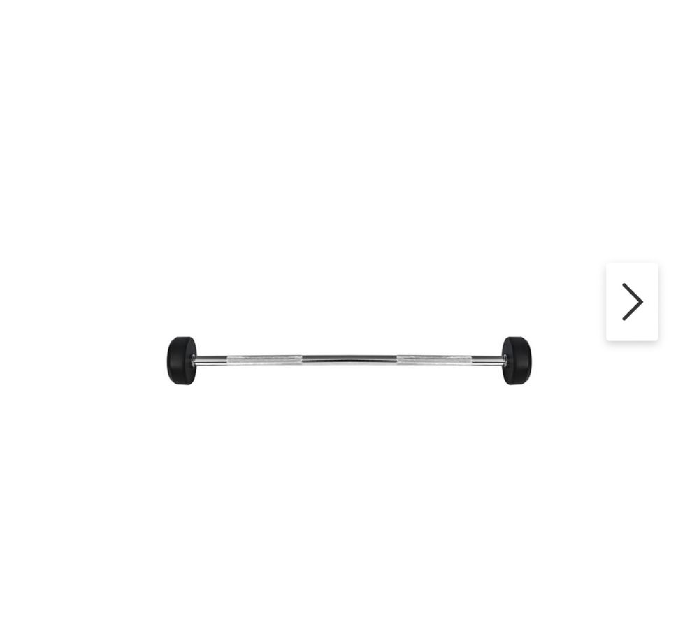 Barbell HMS bar simple 125 cm / 30 mm 35 kg