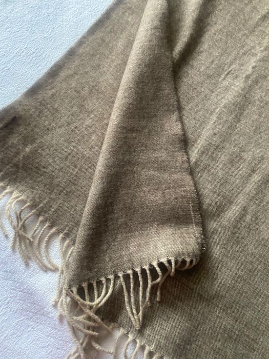 Бежевий великий шарф палантин H&M